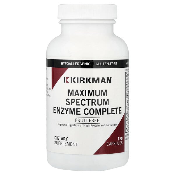 Maximum Spectrum Enzyme Complete, 120 Capsules