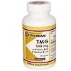 TMG, With Folinic Acid & Methyl B-12, 500 mg, 120 Capsules