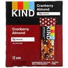 Kind BARS, Cranberry Almond, 12 Bars, 1.4 oz (40 g) Each