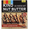 Nut Butter Filled Snack Bars, Honey Almond Butter, 4 Bars, 1.3 oz (37 g) Each