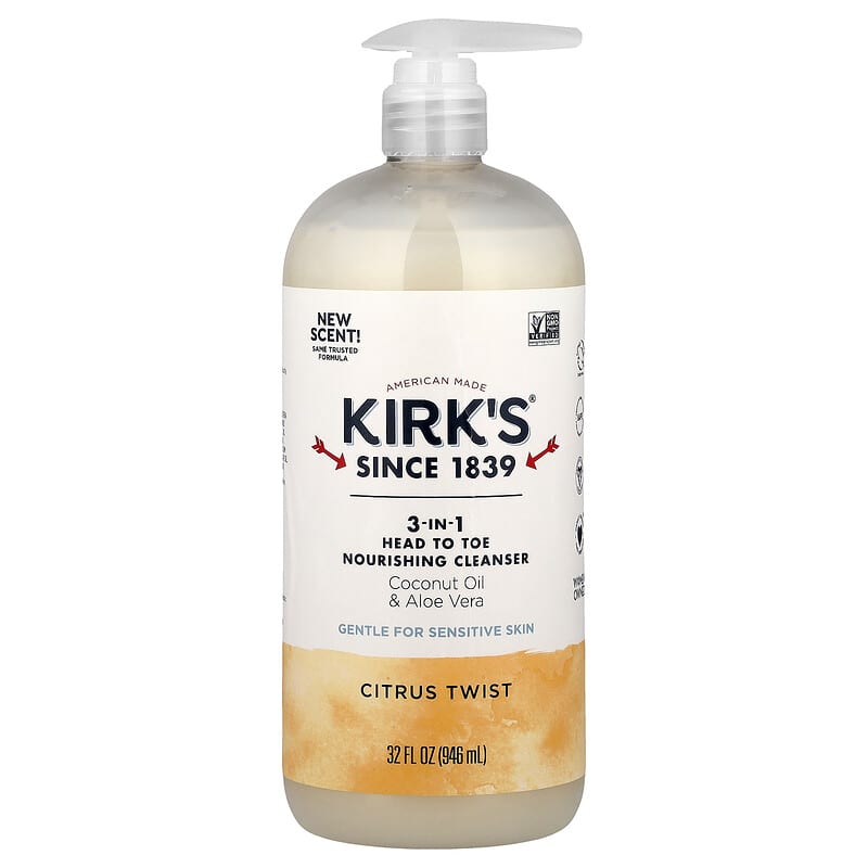 3-in-1全身用ナリッシングクレンザー、シトラスツイスト、946ml（32液