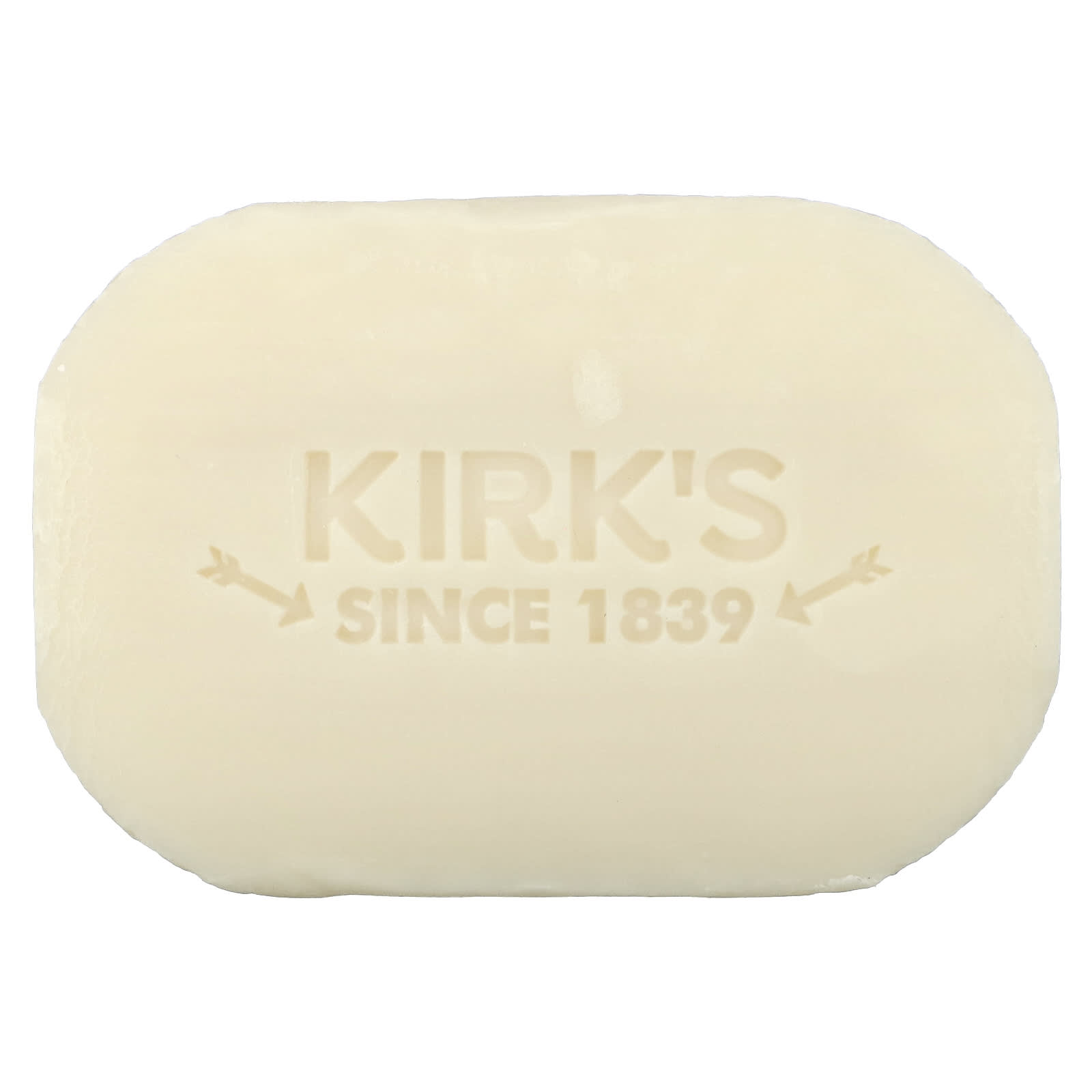 Kirk's, 100 Premium Coconut Oil Gentle Castile Soap, Fragrance Free, 3