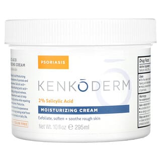 Kenkoderm, 2% Salicylic Acid Moisturizing Cream, Fragrance Free, 10 fl oz (295 ml)