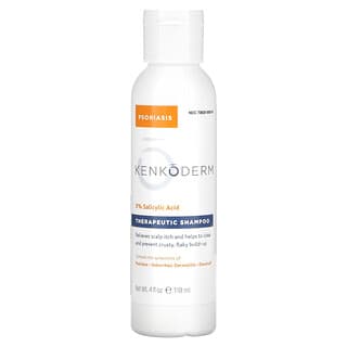 Kenkoderm, 3% Salicylic Acid, Therapeutic Shampoo, 4 fl oz (118 ml)