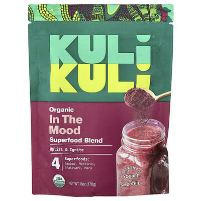 Kuli Kuli, Mood Magic, Organic Boosting Superfood Powder, 6 oz (170 g)
