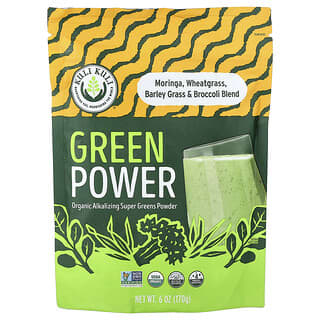 Kuli Kuli, Green Power, Bubuk Sayuran Hijau Alkali Organik, 170 g (6 ons)