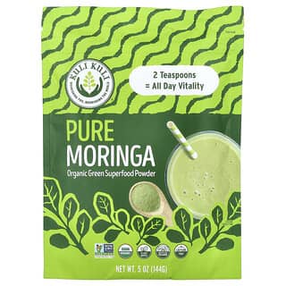 Kuli Kuli, Pure Moringa, Organic Green Superfood Powder, Caffeine Free, 5 oz (144 g)