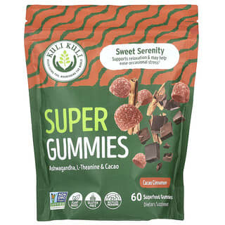 Kuli Kuli, Super Gummies, Sweet Serenity, Cacao Cinnamon, 60 Superfood Gummies