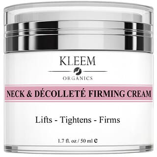 Kleem Organics, подтягивающий крем для шеи и декольте, для всех типов кожи, 50 мл (1,7 жидк. унции)
