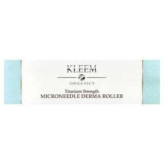 Kleem Organics, 마이크로니들 더마 롤러, 티타늄 강도, 롤러 1개