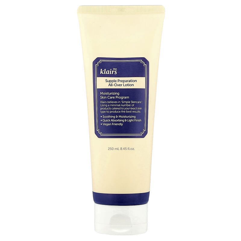 Dear, Klairs Supple Preparation All-Over Lotion 250ml front packshot