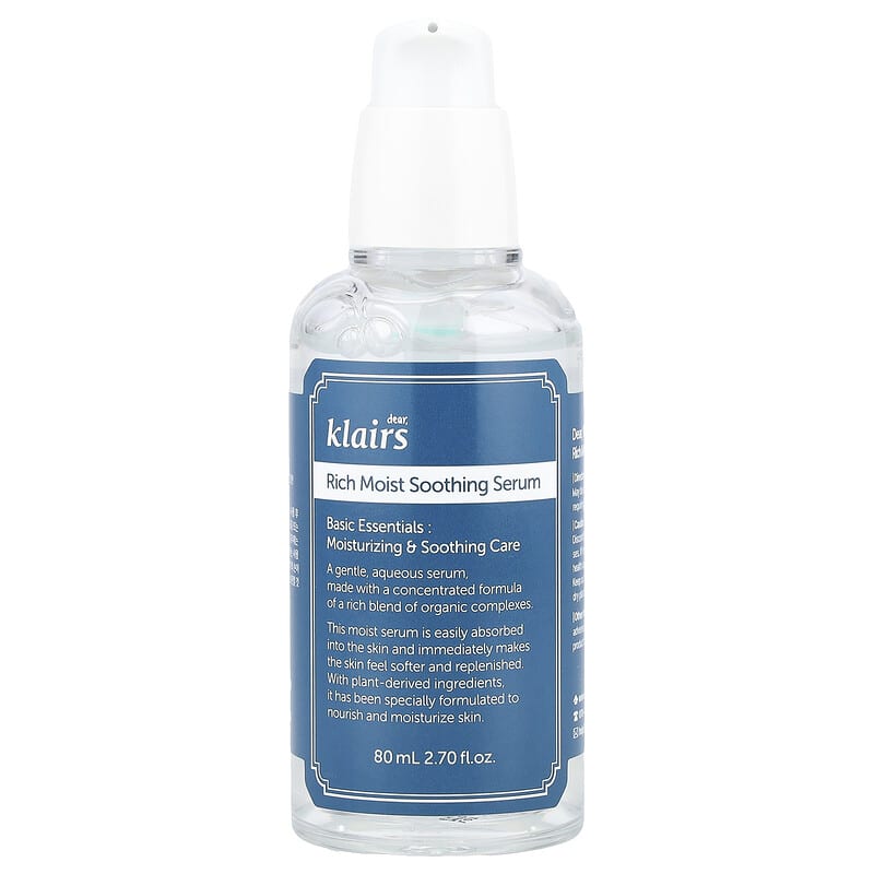 Sérum Calmante Rico e Húmido, sem perfume, 80 ml (2,7 fl oz)