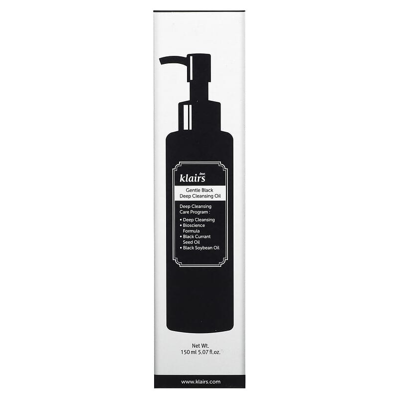 Gentle Black Deep Cleansing Oil, 5.07 fl oz (150 ml)