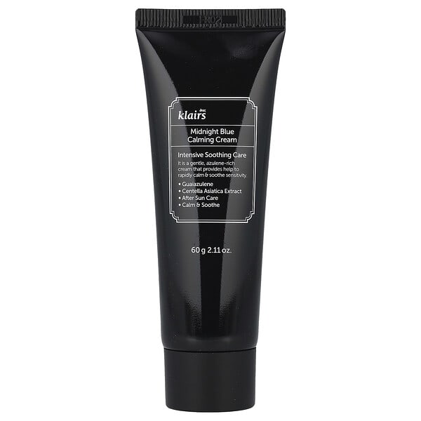 Dear, Klairs, 午夜藍色平靜護膚霜，2盎司（60毫升）