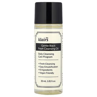 Dear, Klairs, Gentle Black Fresh Cleansing Oil, 1.01 fl oz (30 ml)