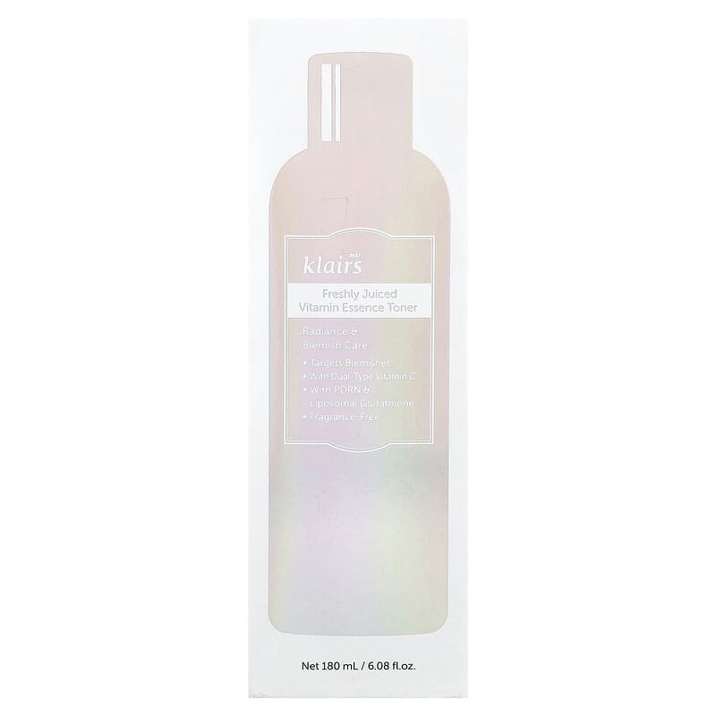 フレッシュリージュースド ビタミンエッセンストナー、180ml（6.08液量