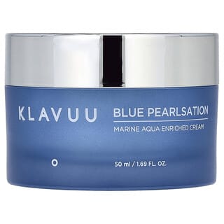 KLAVUU, Blue Pearlsation, Marine Aqua Enriched Cream, mit Meerwasser angereicherte Creme, 50 ml (1,69 fl. oz.)