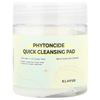 KLAVUU, Phytoncide Quick Cleansing Pad, 100 подушечек