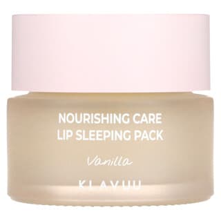 KLAVUU, Nourishing Care, ночная маска для губ, ваниль, 20 г (0,70 унции)