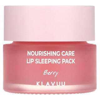 KLAVUU, Nourishing Care, ночная маска для губ, ягодная, 20 г (0,70 унции)