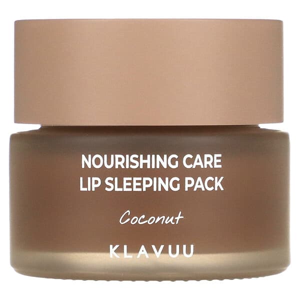 KLAVUU, Nourishing Care, Lip Sleeping Pack, Coconut, 0.70 oz (20 g)