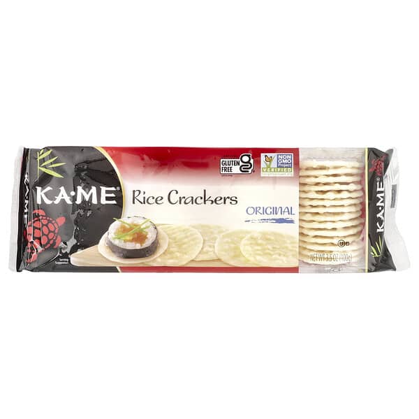 KA-ME, Rice Crackers, Original, 3.5 oz (100 g) — product photo 1