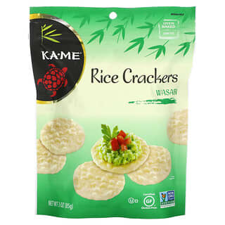 KA-ME, Рисовые крекеры, васаби, 85 г (3 унции)