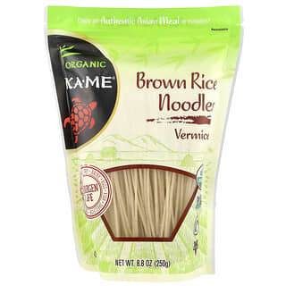 KA-ME, Organic Brown Rice Noodles, Vermicelli, 8.8 oz (250 g)