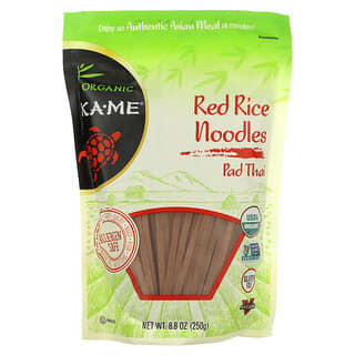 KA-ME, شعرية الأرز الأحمر العضوية ، باد تاي ، 8.8 أونصة (250 جم)