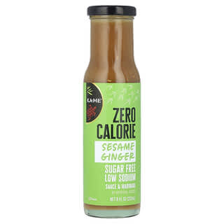 KA-ME, Sauce et marinade zéro calorie, Sésame et gingembre, 237 ml