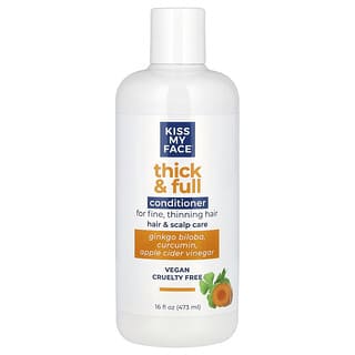 Kiss My Face, Thick & Full Conditioner, For Fine Thinning Hair, 16 fl oz (473 ml)