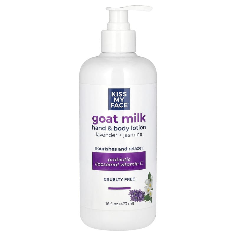 Goat Milk Hand & Body Lotion, Lavender + Jasmine, 16 fl oz (473 ml)