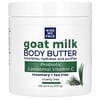 Goat Milk Body Butter, Rosemary + Tea Tree, 6 oz (170 g)