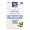 Kiss My Face, Olive Oil Bar Soap, Fragrance Free, 8 oz (230 g)