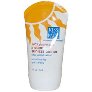 Kiss My Face, SC, Obsessively Natural, Instant Sunless Tanner, 4 fl oz (118 ml)
