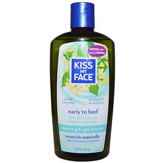 Kiss My Face, Early to Bed, Shower Gel, Clove & Ylang Ylang, 16 fl oz (473 ml)