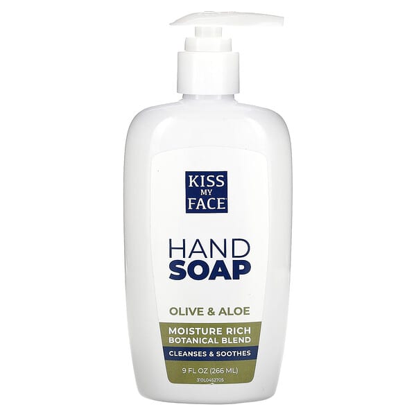 Kiss My Face, Håndsåpe, oliven og aloe vera, 266 ml