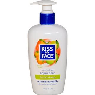 Kiss My Face, Moisturizing Hand Soap, Anjou Pear, 9 fl oz (266 ml)