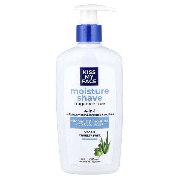 Kiss My Face, 모이스처 셰이브, 향료 무함유, 325ml(11fl oz)