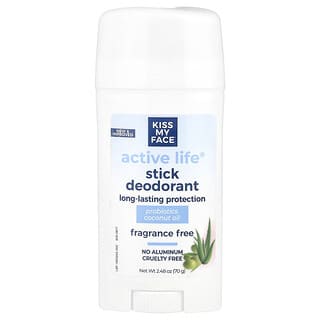 Kiss My Face, Active Life®, Déodorant en stick, Sans parfum, 70 g