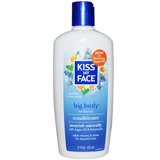 Kiss My Face, Big Body Conditioner, Lavender & Chamomile, 11 fl oz (325 ml)