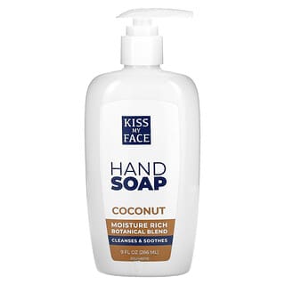 Kiss My Face, Hand Soap, Coconut, Handseife, Kokosnuss, 266 ml (9 fl. oz.)
