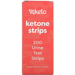 Kiss My Keto, Bandelettes de test urinaire pour cétones, 200 bandes
