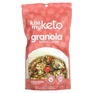 Kiss My Keto, Granola, caramel au beurre salé, 270 g