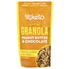 Kiss My Keto, Keto Granola, unt de arahide și chipsuri de ciocolată, 9,5 oz (270 g)