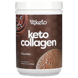 Kiss My Keto, Colágeno Cetônico, Chocolate, 340 g (12 oz)