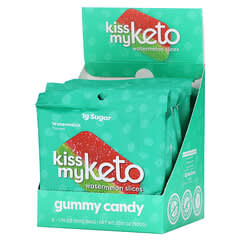 Kiss My Keto, 軟糖，西瓜味，6 袋，每袋 1.76 盎司（50 克）