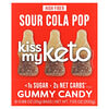 Kiss My Keto, 軟糖，酸 Cola Pop，8 袋，每袋 0.88 盎司（25 克）