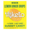 Kiss My Keto, 軟糖，檸檬薑滴劑，8 袋，每袋 0.88 盎司（25 克）