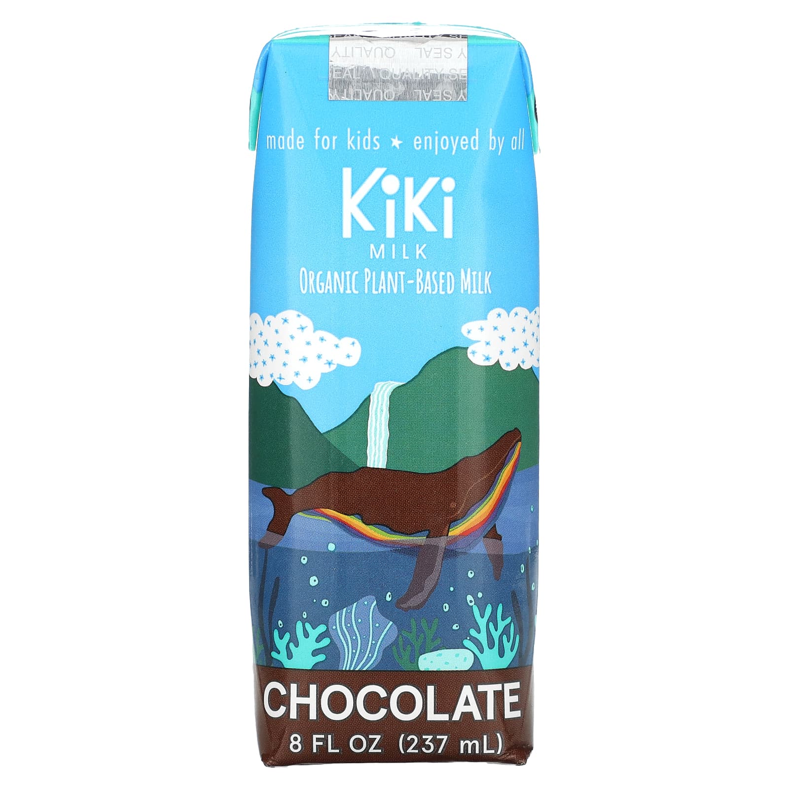 Kiki Milk, Organic PlantBased Milk, Chocolate , 8 fl oz (237 ml)